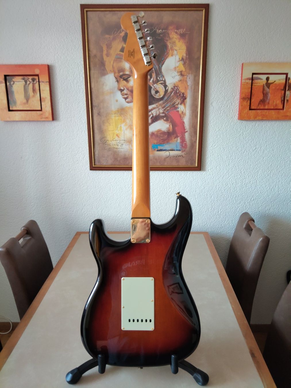 Squier Strumenti musicali: Squier Stratocaster SRV – Nuovo (secondo la descrizione) da Brügg BE venduto da Rajka5 3