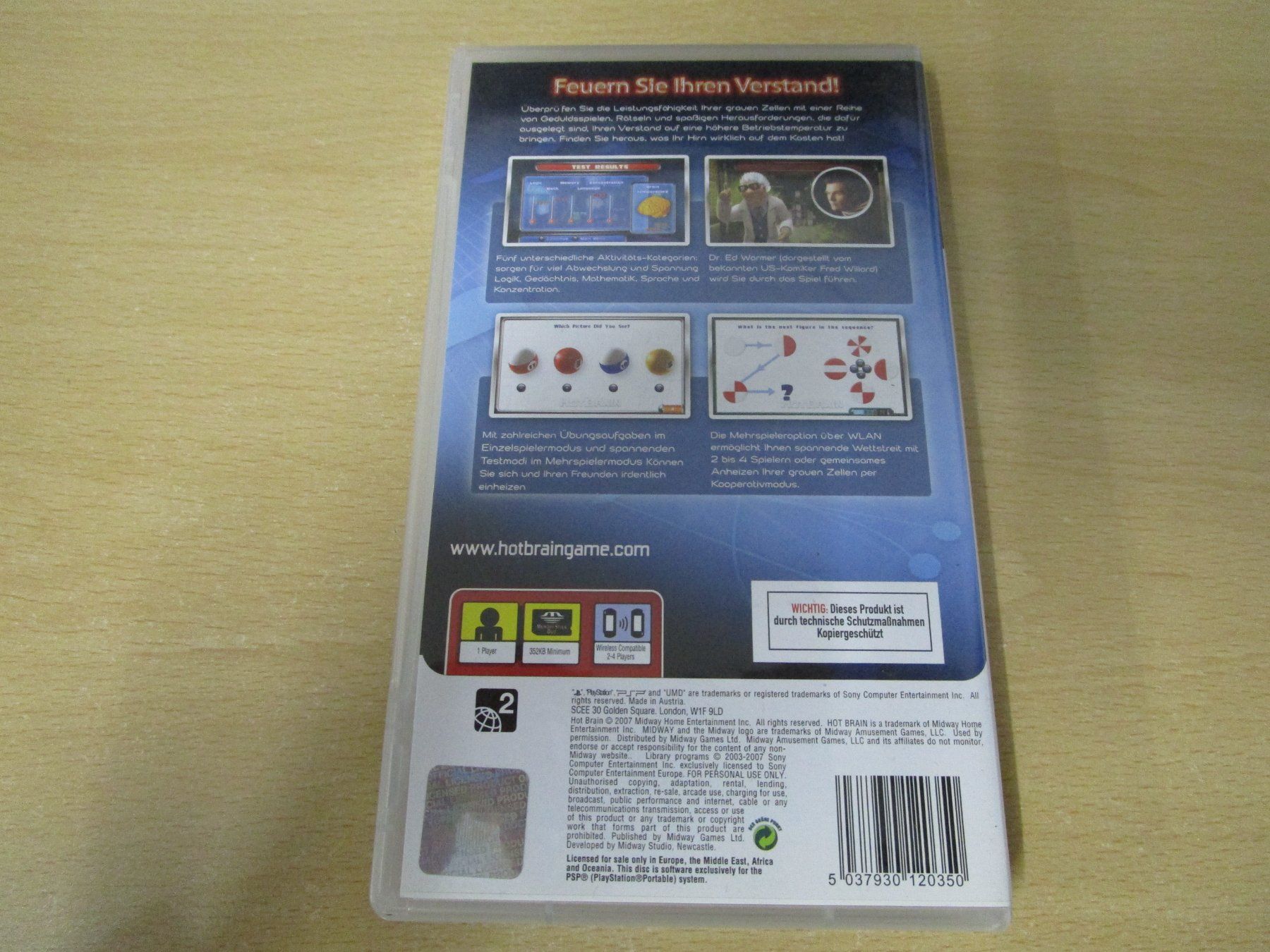 Sony Giochi: Hot Brain Sony PSP – Usato da Goldau venduto da agestuffer 1