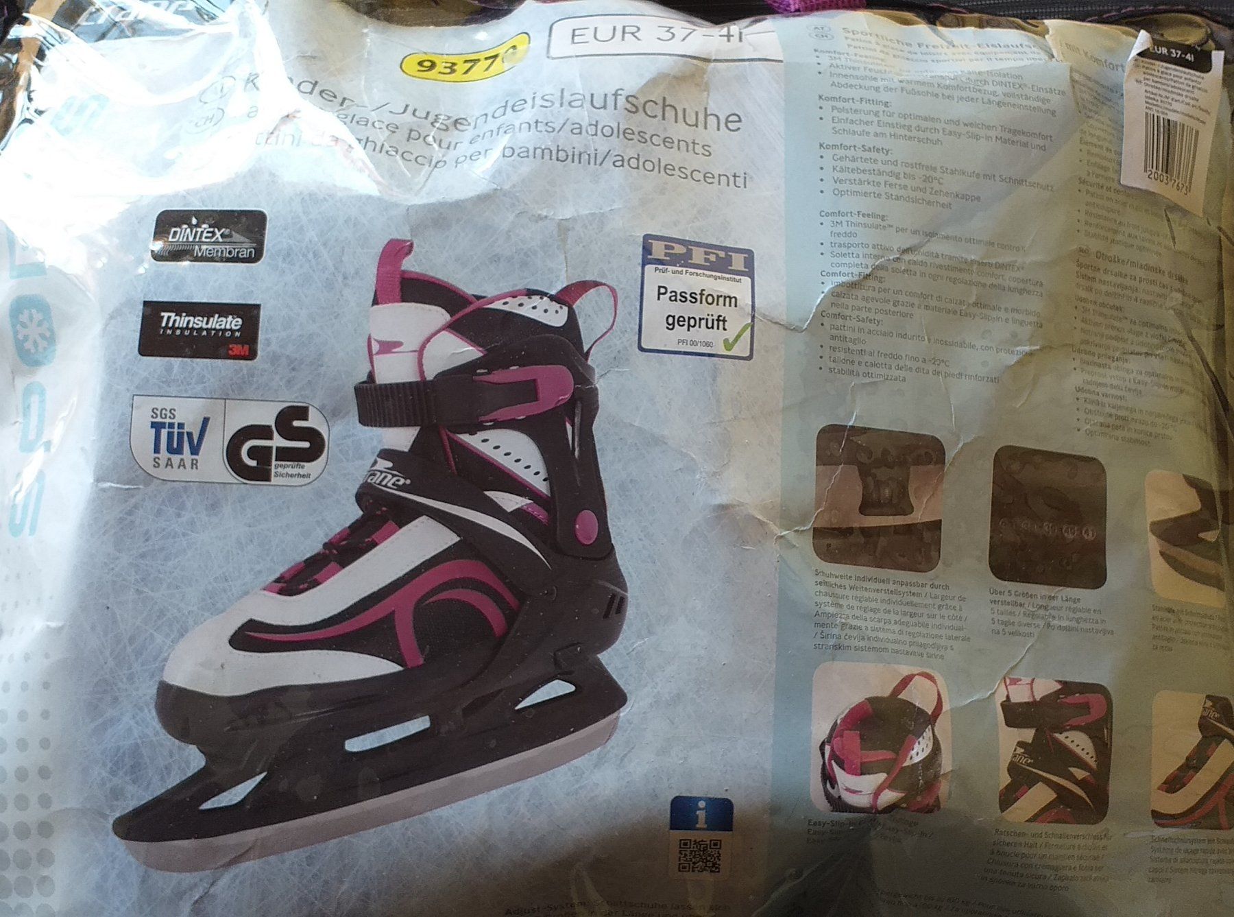 Schlittschuhe: Pattini da ghiaccio – Gebraucht aus Comano von