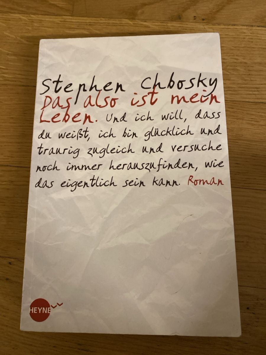 Libri: Stephen Chbosky - Das also ist mein Leben – Usato da Schmerikon venduto da tam_k9vb