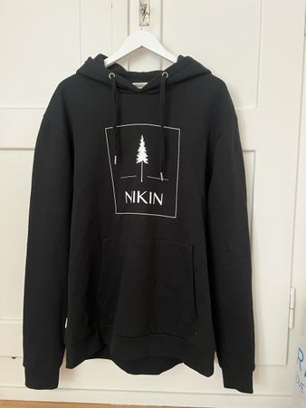 Hoodie, Kapuzenpullover, XL, Nikin, schwarz