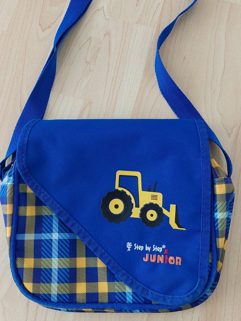 Step by Step Borse & Zaini: Kindergartentasche und Rucksack, Traktor – Usato da Lömmenschwil venduto da daedus 1