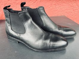 Vagabond Shoemakers Leder Boots / Stiefeletten Schwarz Gr.42