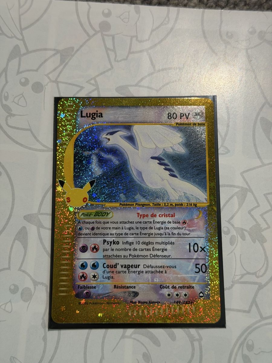 Lugia reprint 30e anniversaire FR (Neu (gemäss Beschreibung)) in ...