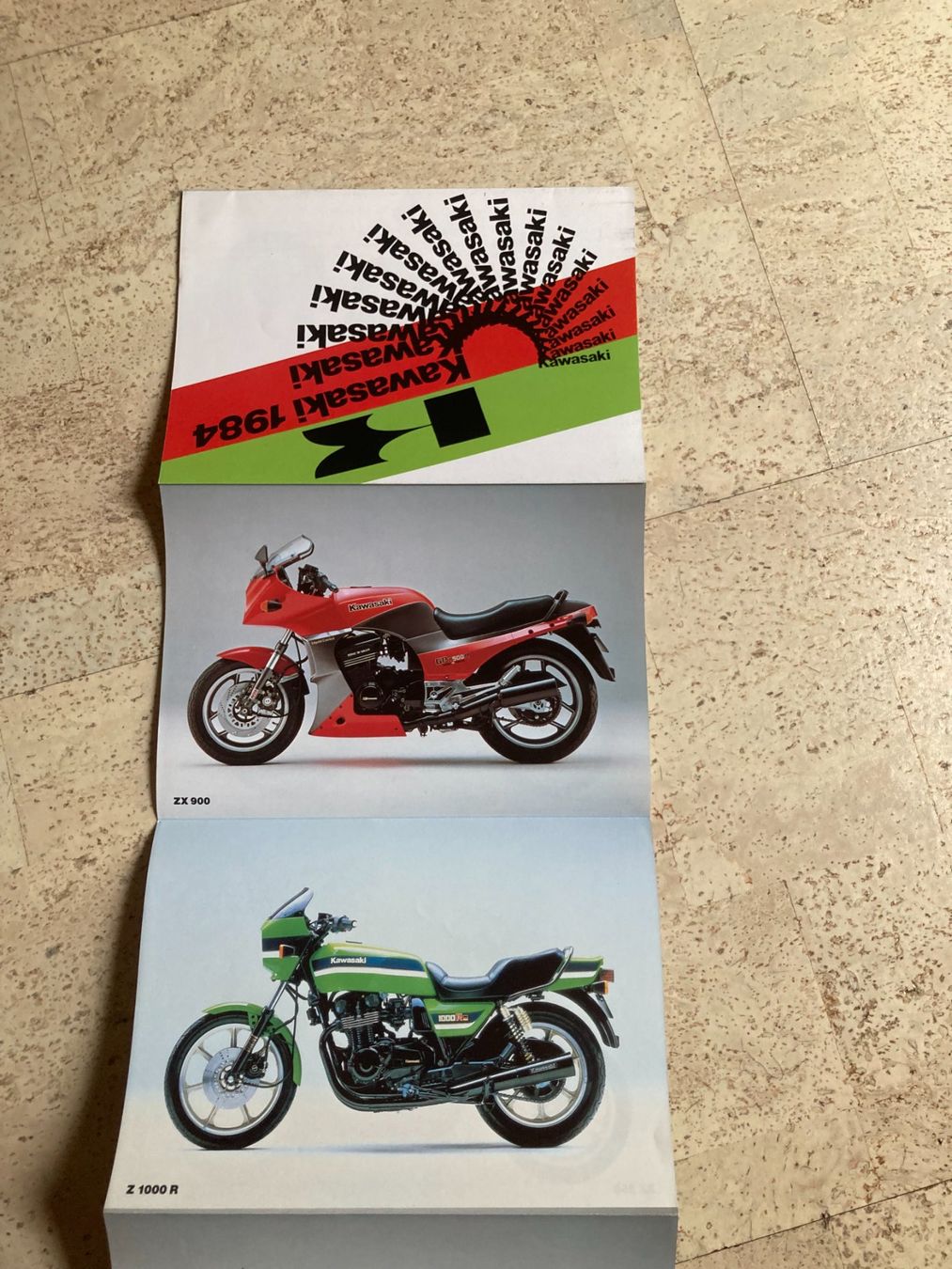 Kawasaki Documenti: Prospekt Kawasaki 1984 – Usato da Filzbach venduto da Sugi7 5