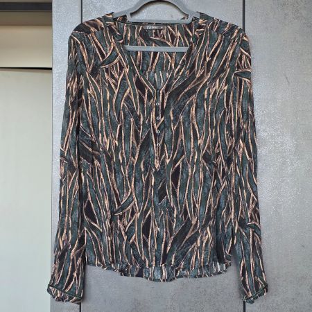 🐸 NILE BLUSE M 100% VISKOSE TOP ZUSTAND