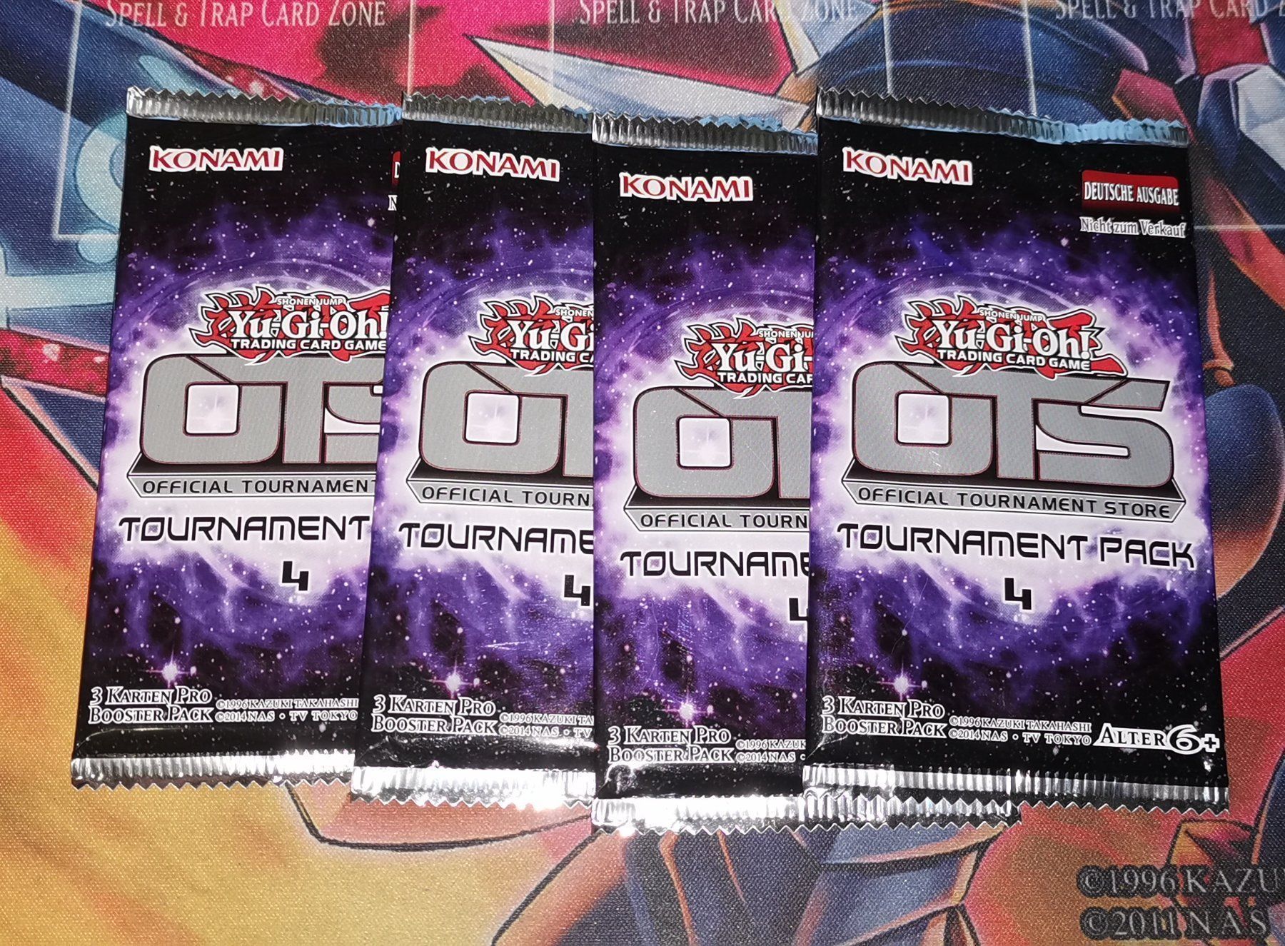 Yugioh Sammelbilder & Trading cards: 4x Yu-Gi-Oh! OTS 4 DE. – Neu und originalverpackt aus Pfäffikon ZH von AnimOwO