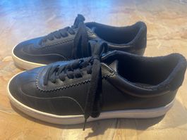 SCOTCH & SODA Plakka Leather Sneaker in marine