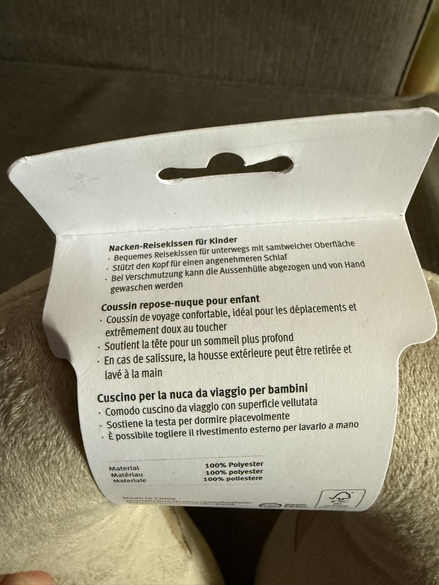 Cuscini: Cuscino da viaggio per bambini, design orso – Nuovo (secondo la descrizione) da Chiasso venduto da pri_yp8y 3