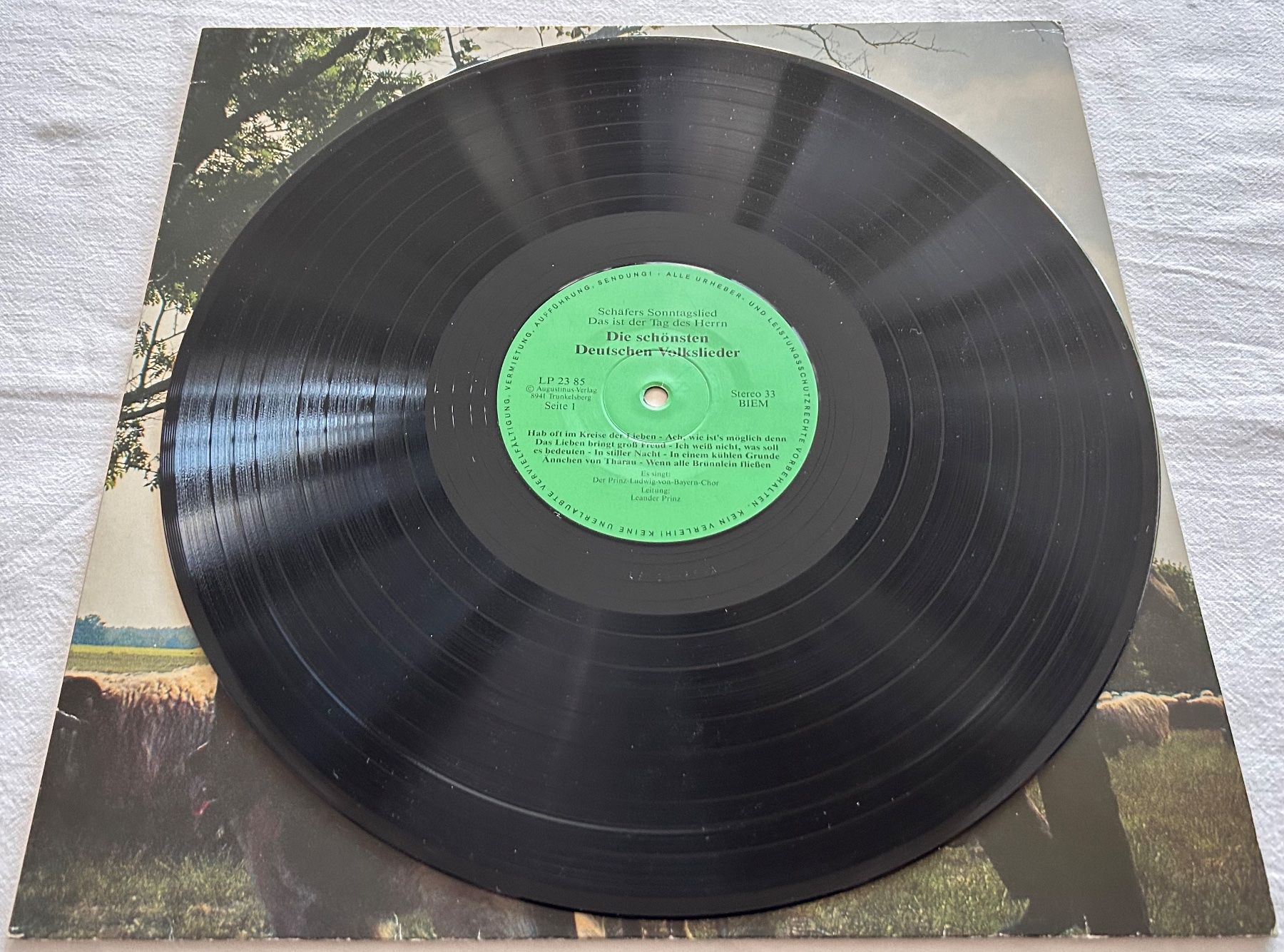 Schallplatten: Die schönsten Deutschen Volkslieder – Gebraucht aus Spiez von martin-7973 2