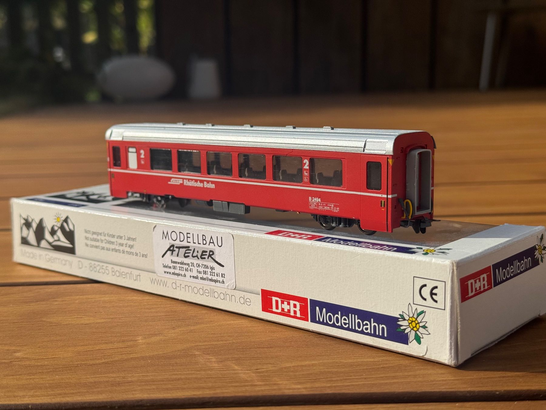 Modellini di ferrovie: D+R Rhb B 2494 – Usato da Spiez venduto da ric_vy6z