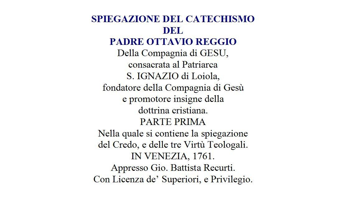 Bücher: SPIEGAZIONE DEL CATECHISMO... 1761 – Gebraucht aus Flamatt von samowarow 6
