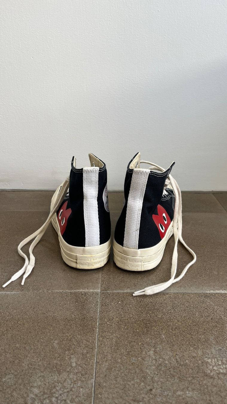 Comme Des Garcons Scarpe da uomo: COMME des GARÇONS PLAY x Converse – Usato da Zürich venduto da cav_r75s 3