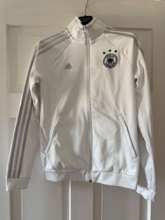 Jacke Deutschland Adidas weiss Grösse M