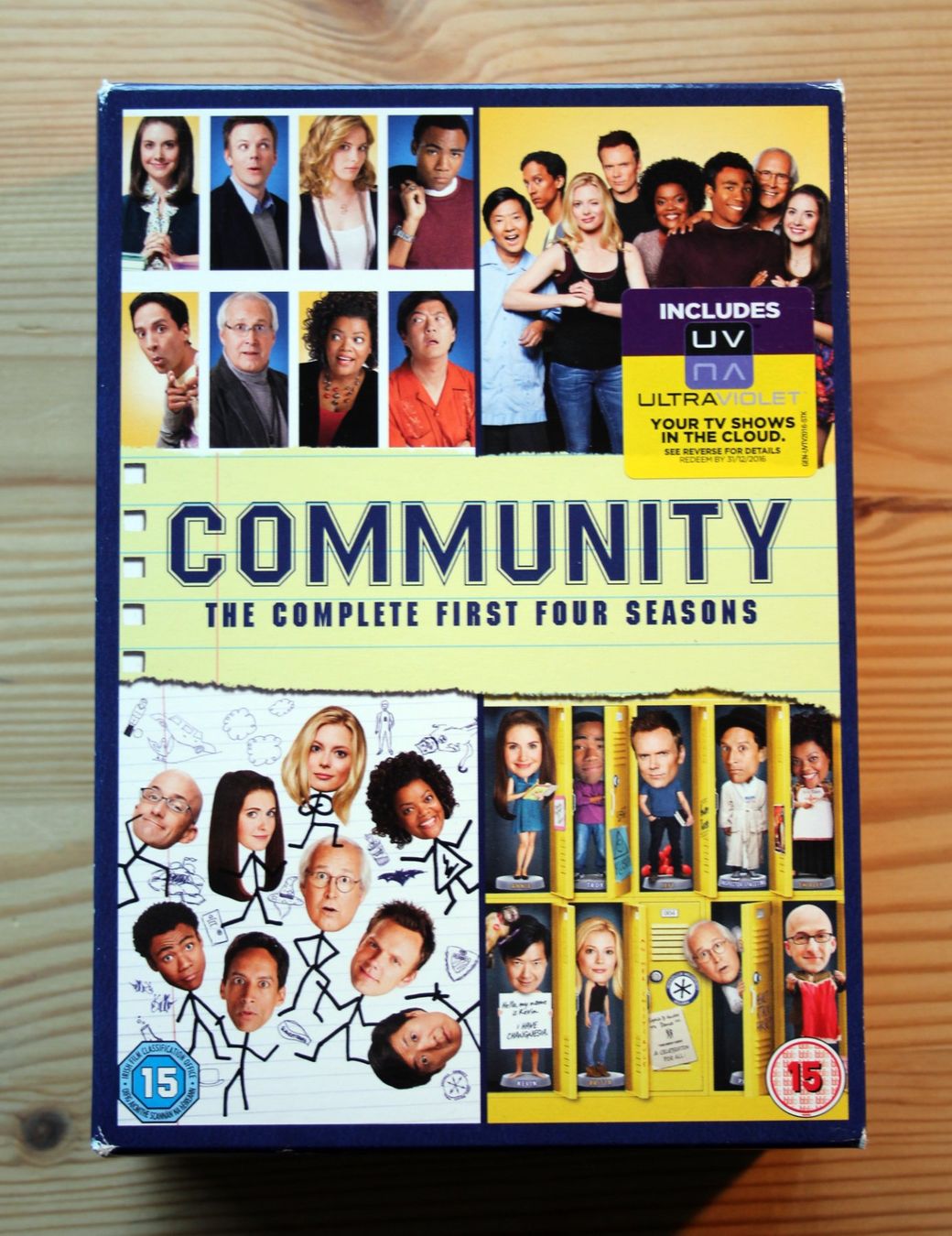 Tutti i DVDs: Community Seasons 1-4 UK-Version – Usato da Münchenbuchsee venduto da Chaoo