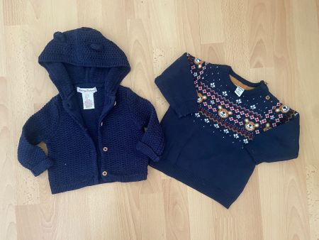 Baby Strick-Set, Grösse 74 (6-9M)