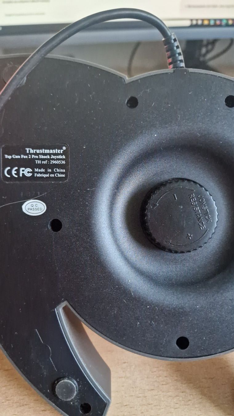 Thrustmaster Controller: Thrustmaster Top Gun Fox2 Pro – Usato da Heitenried venduto da Dengel1 2