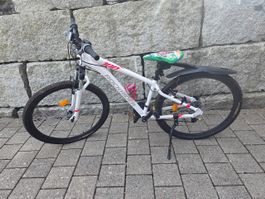 Mountainbike Rockrider ST 100 weiss sehr guter Zustand