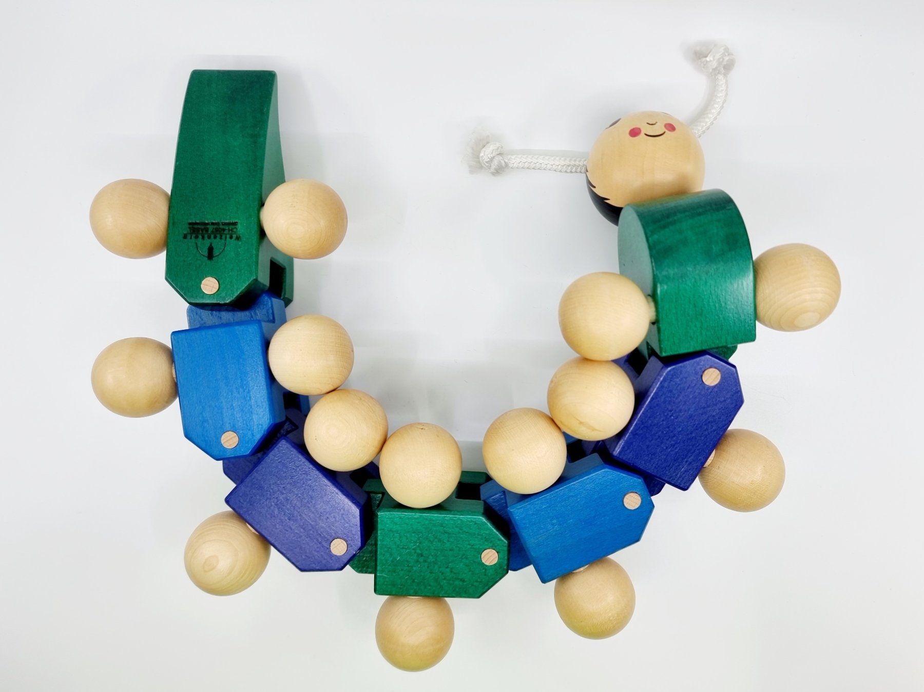 Spielzeuge: Chenille en bois Weizenkorn – Gebraucht aus Grandson von Nouvelle-ere 4