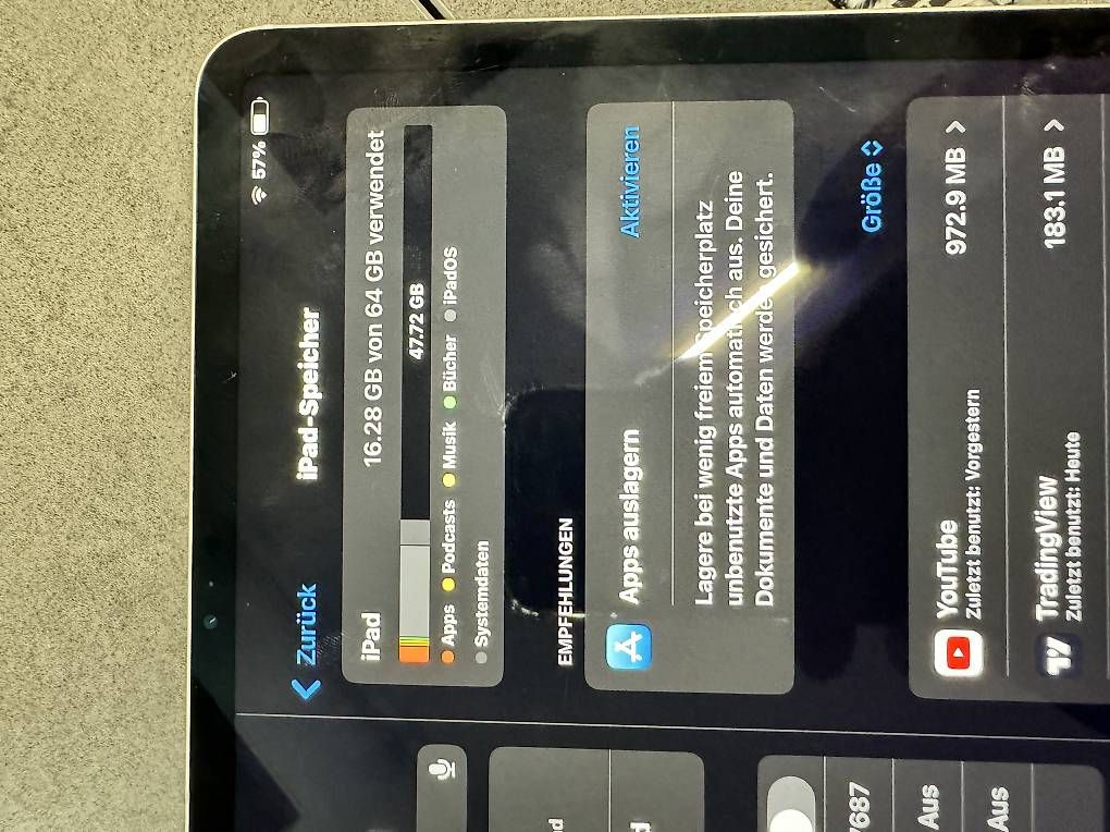 Tablettes PC: Apple IPad Pro 12.9 / Keybord + ApplePencil – D'occasion à Möriken AG par E60Veni 4