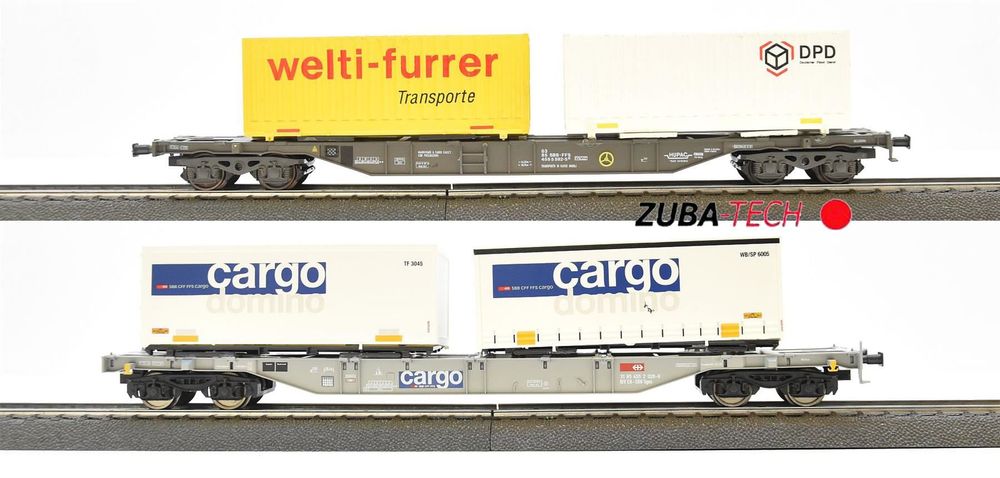 Fleischmann 6660030 2-tlg. Set 'Circus Knie' der SBB Spur N