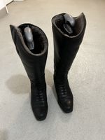 Winterreitstiefel Felix Bühler 38 Leder mit Fell