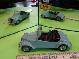 Citroen 2 CV  1:43 (ohne Box) olo CH  > (H8)