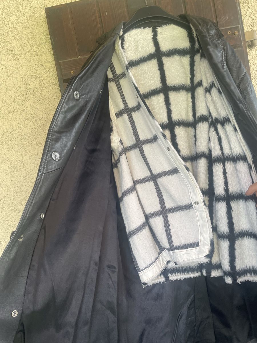 Cappotti: Manteau cuir noir fourrure – Usato da Lausanne venduto da lau_x22z 3