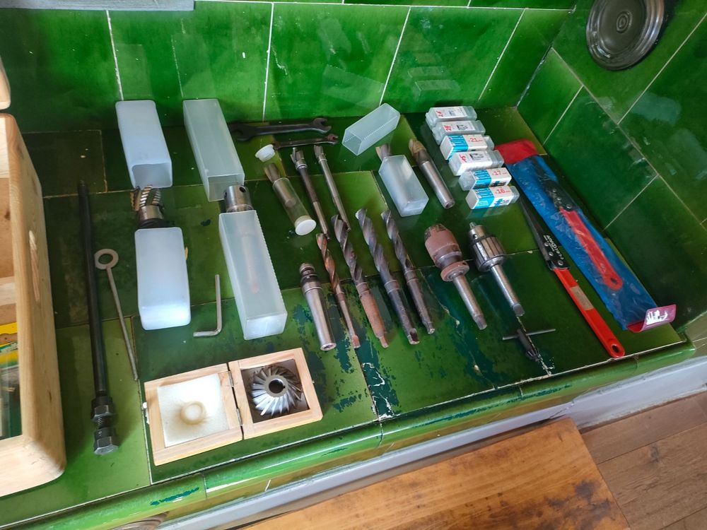 Bohrkopf Ausdrehkopf Set MT2-M10 Boring Bohrstangen Koffer Fräsmaschine