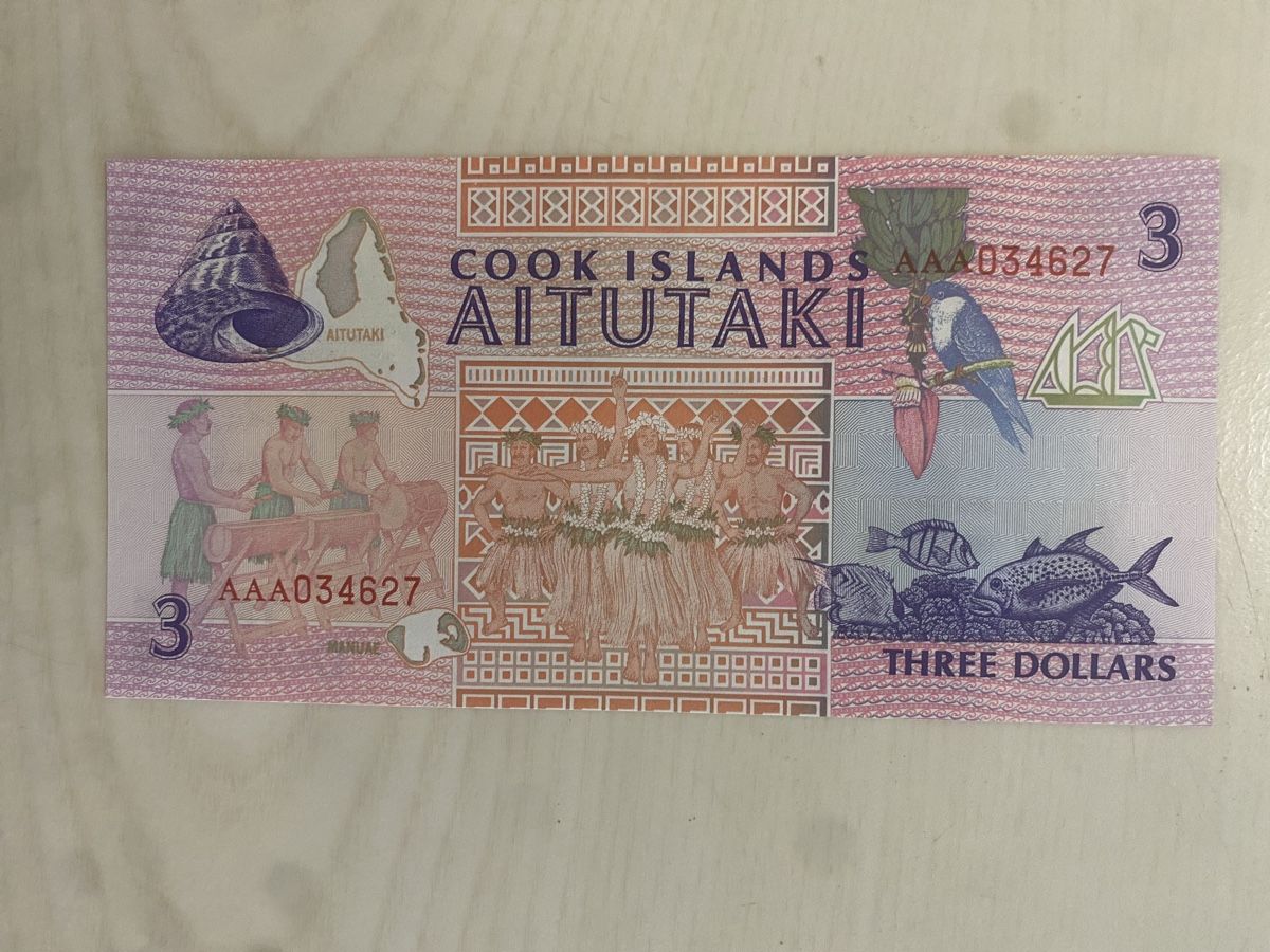 Banconote: Banknote 3 Dollar Cook Island Aitutaki NEU – Nuovo (secondo la descrizione) da Muralto venduto da Alex1912 1