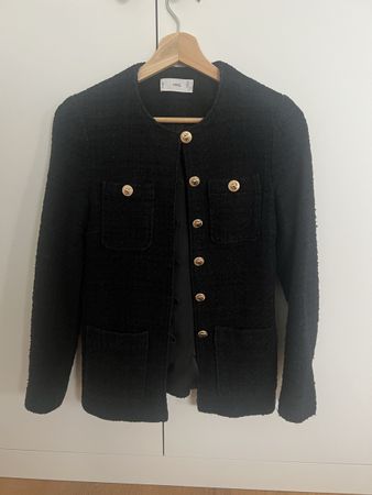 Mango Blazer schwarz Grösse 34