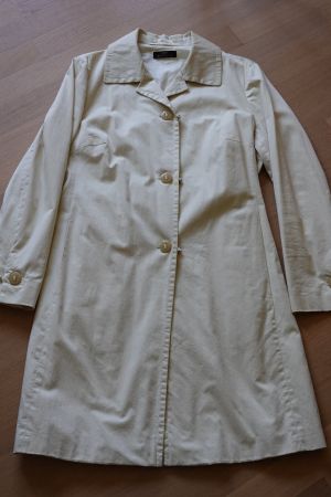 Antoinette Damen Übergangs- Mantel, Gr. 42 helles beige