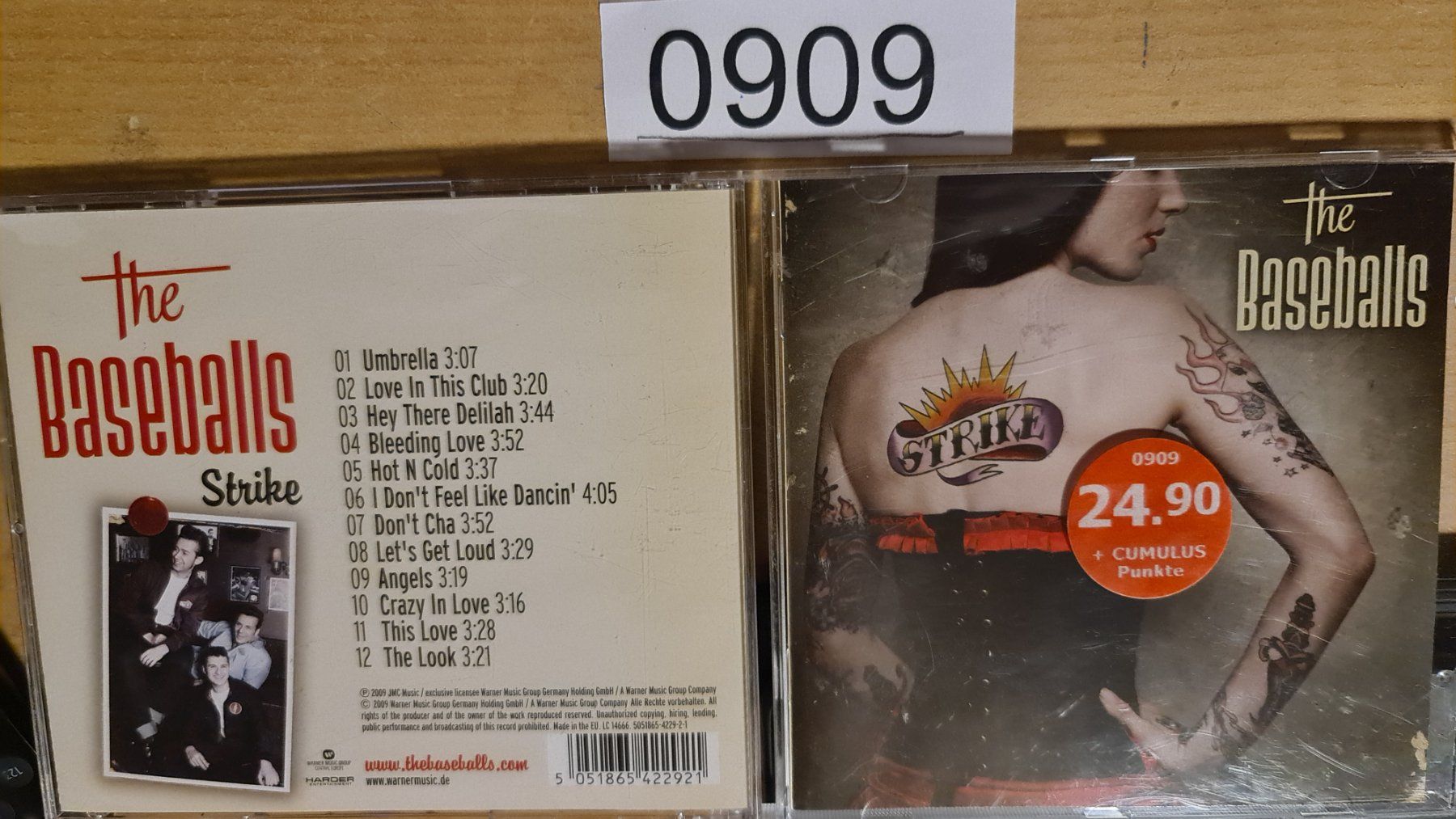 CD: The Baseballs - Strike CD – Usato da Dintikon venduto da Vexi