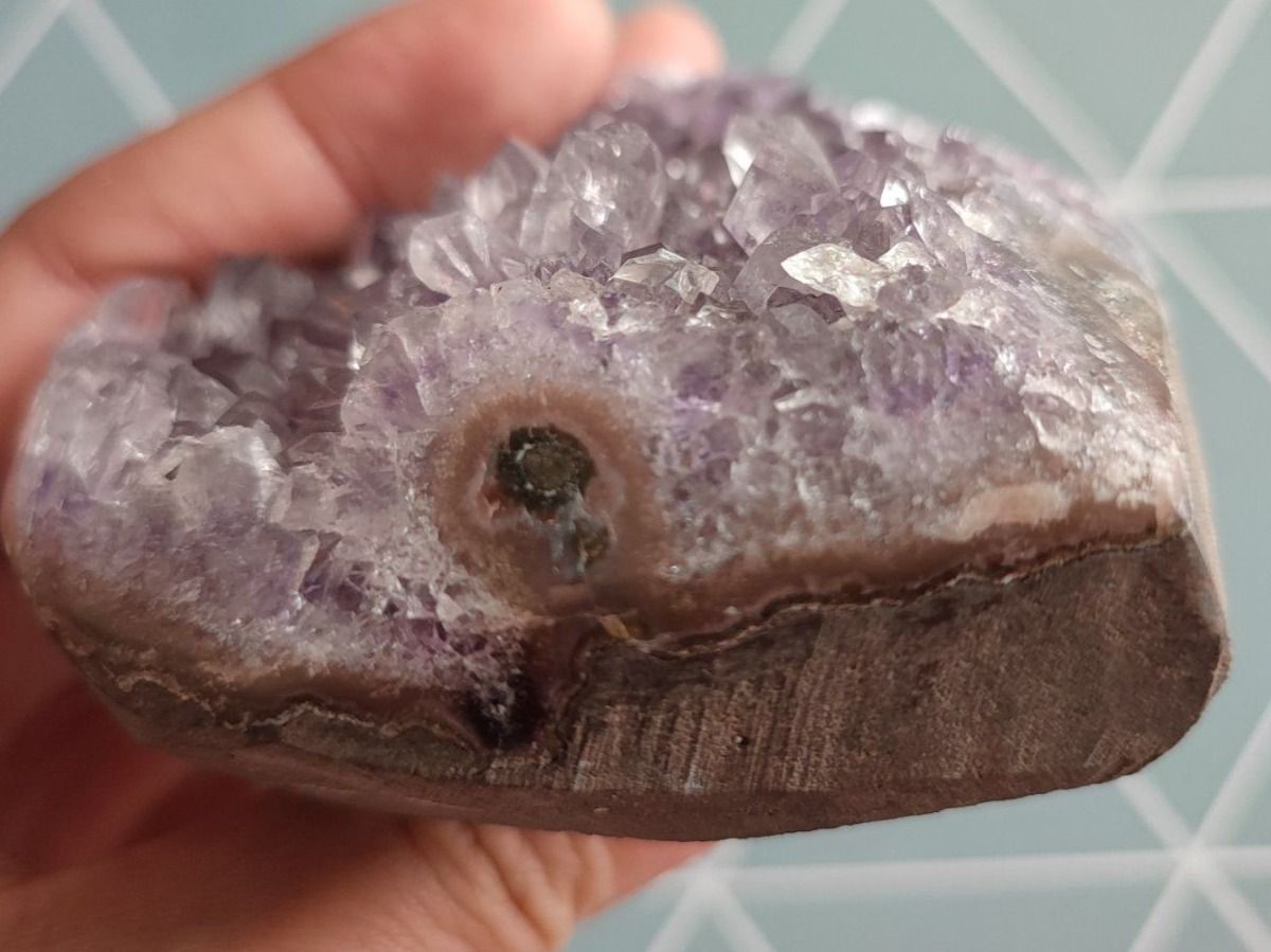 Minerali & Pietre curative: Amethyst Geode in Heart – Nuovo (secondo la descrizione) da Sursee venduto da Re.joy 3