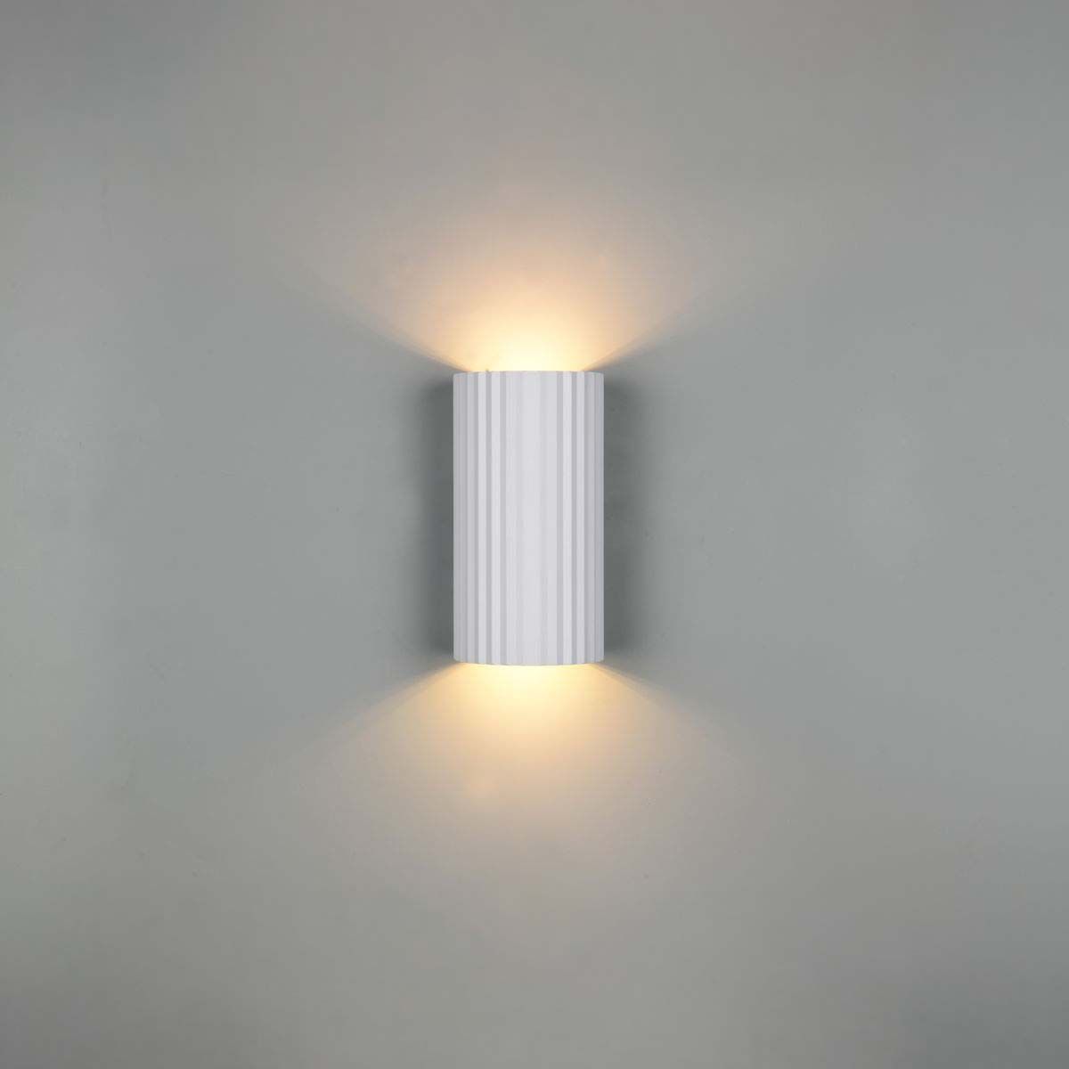 Lampade: Wandleuchte, Weiss, 18 cm Höhe – Nuovo (secondo la descrizione) da Kreuzlingen venduto da Smart-Light 2