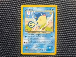 Pokemon Qwilfish Neo Revelation englisch