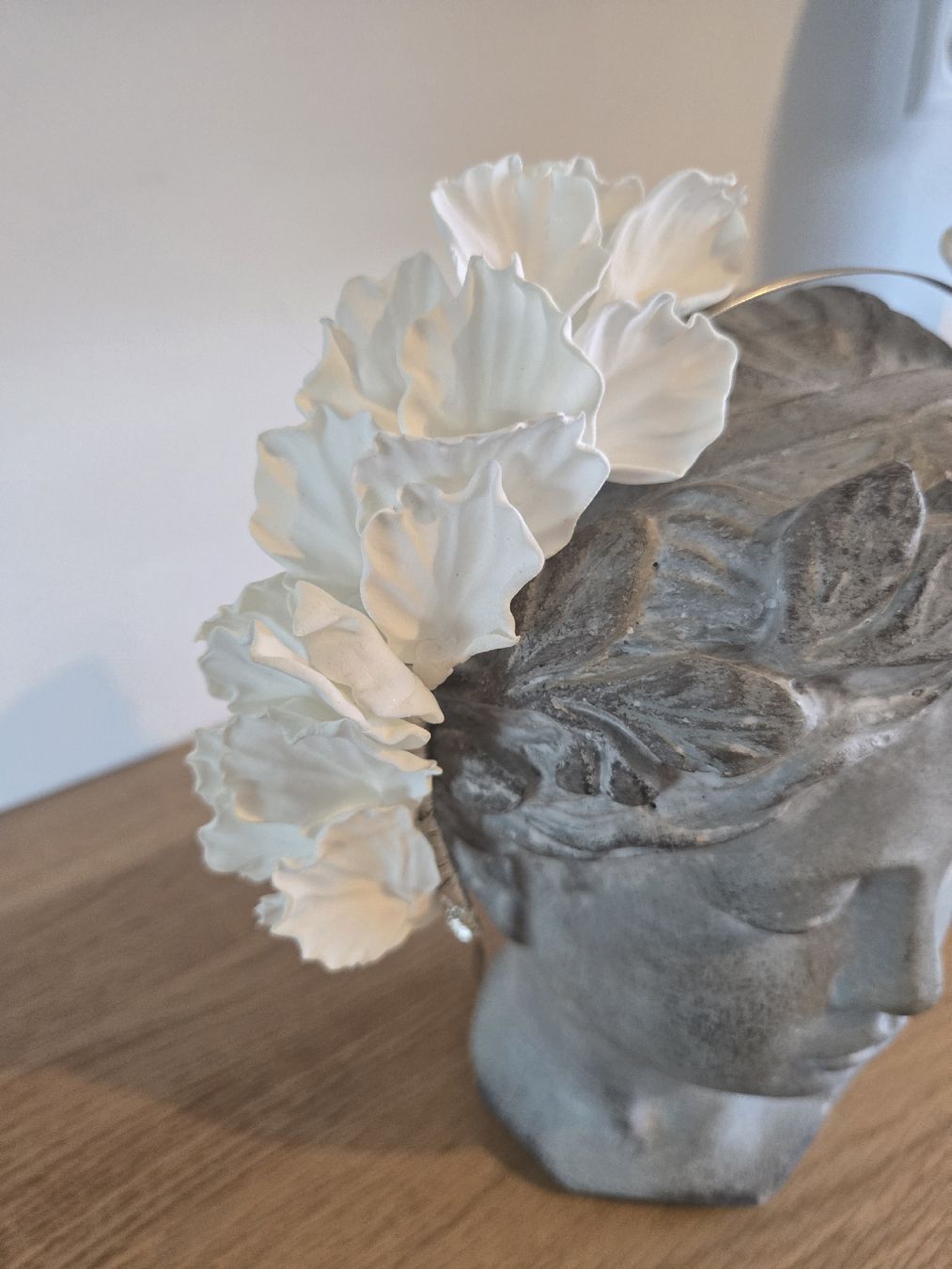 Accessori per capelli: Wunderschöner Hochzeit Haarschmuck-Blumenkranz – Usato da Dübendorf venduto da Timulka 1