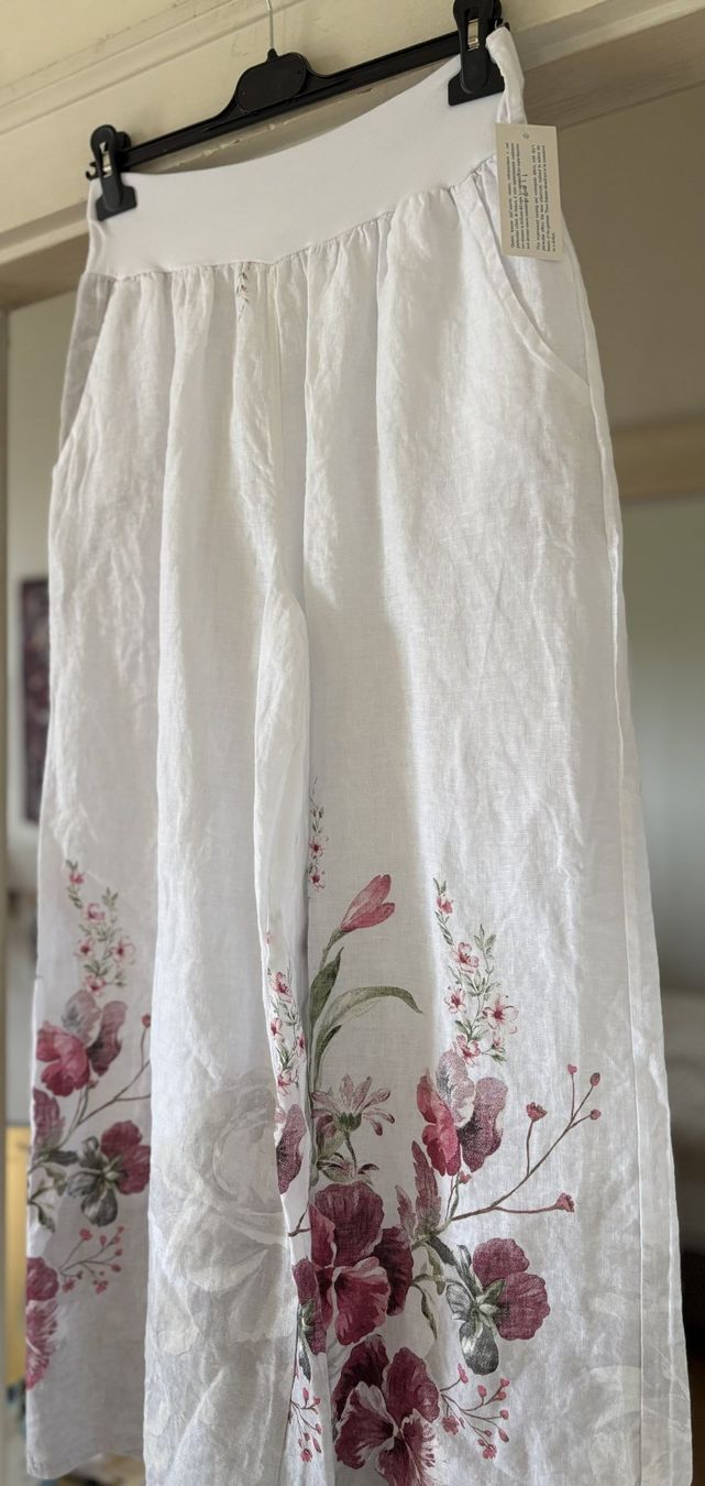 Pantaloni: PANTALONS EN LIN! M – Nuovo e nell'imballaggio originale da Locarno venduto da NicoNion 1