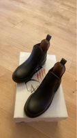 Élégantes bottines d’équitation en cuir noir, taille 31