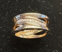 Bvlgari Ring B.zero 1 mit Diamanten