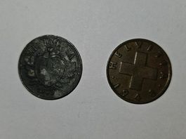 2 Rappen 1943/1948
