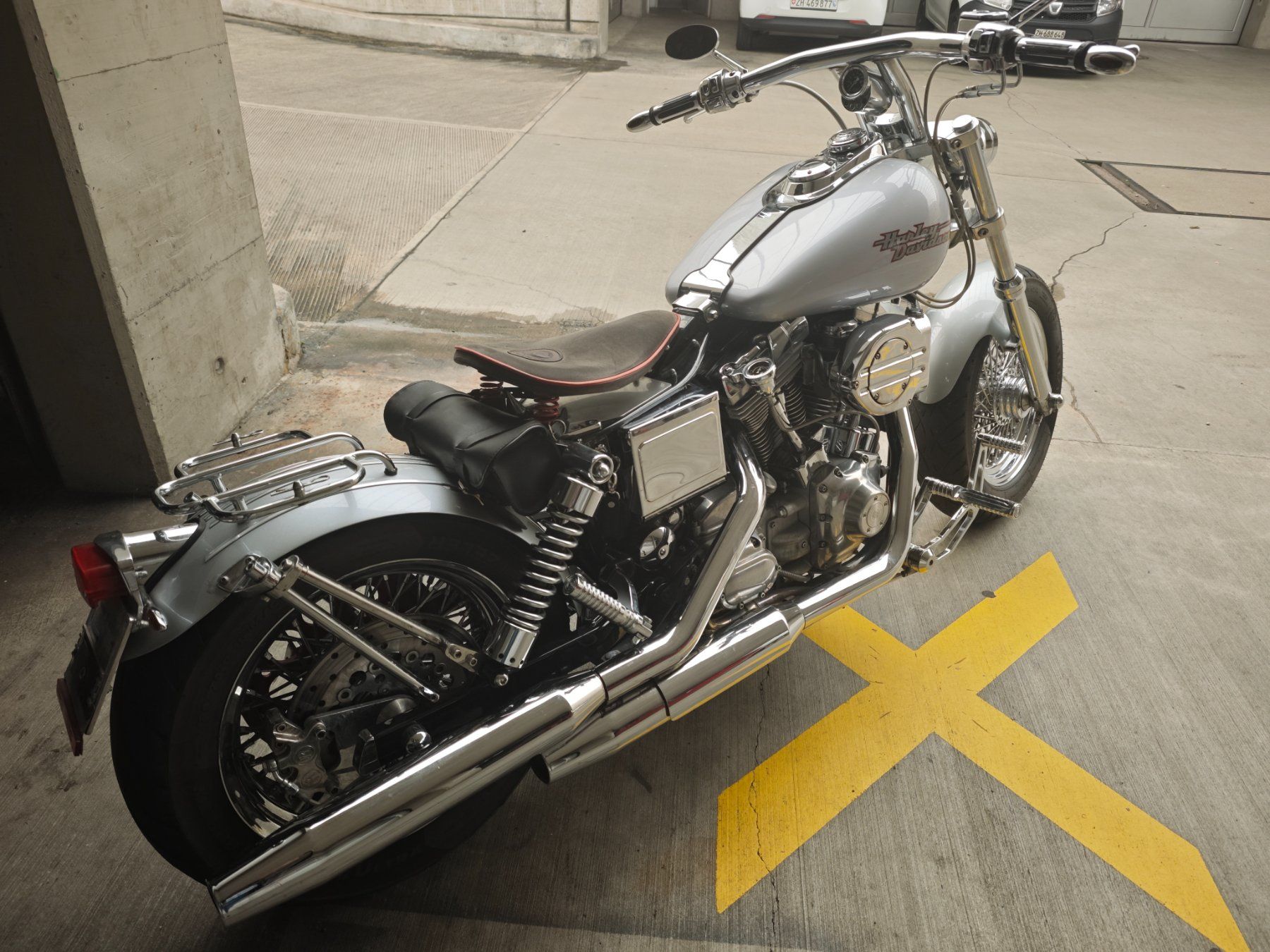 Harley-Davidson Chopper: Harley Davidson Custom FXD Dyna – Usato da Dietikon venduto da Spiess1 5