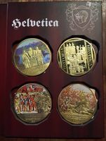 Medaillen, Münzsammlung - Helvetica