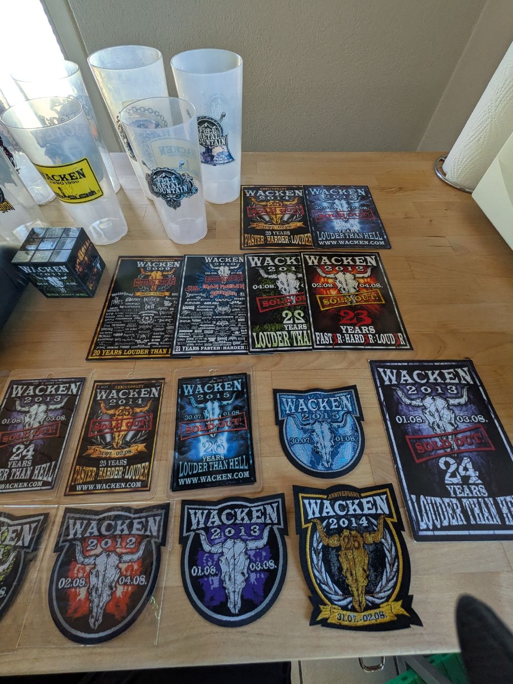 Tutte le decorazioni: Wacken Open Air – Usato da Lenzburg venduto da Chici6222 2