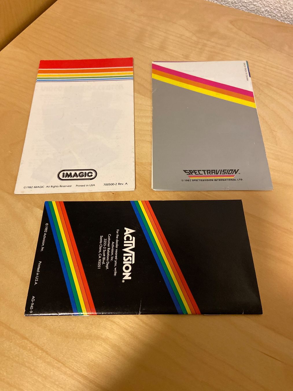Atari Giochi: Retro Game Katalog - Imagic SpectraVision ActiVision Atari – Usato da Frauenfeld venduto da golfdude 1