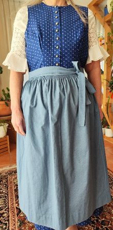 Kärntner Dirndl blau der Marke Original Trostmann