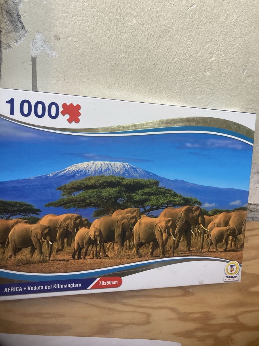 Puzzles: Elefantenherde Puzzle 1000Teile – Gebraucht aus horgen von dude123