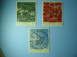 2012 Sondermarken Franz Gertsch ET Vollstempel 1441-1443