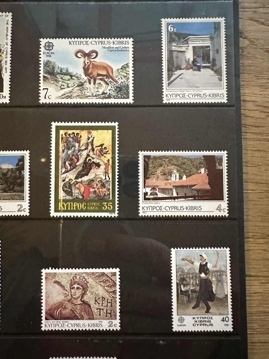 Tutti i francobolli: Zypern - Souvenir Set postfrisch ** – Usato da Schmitten / FR venduto da Samsara169 2