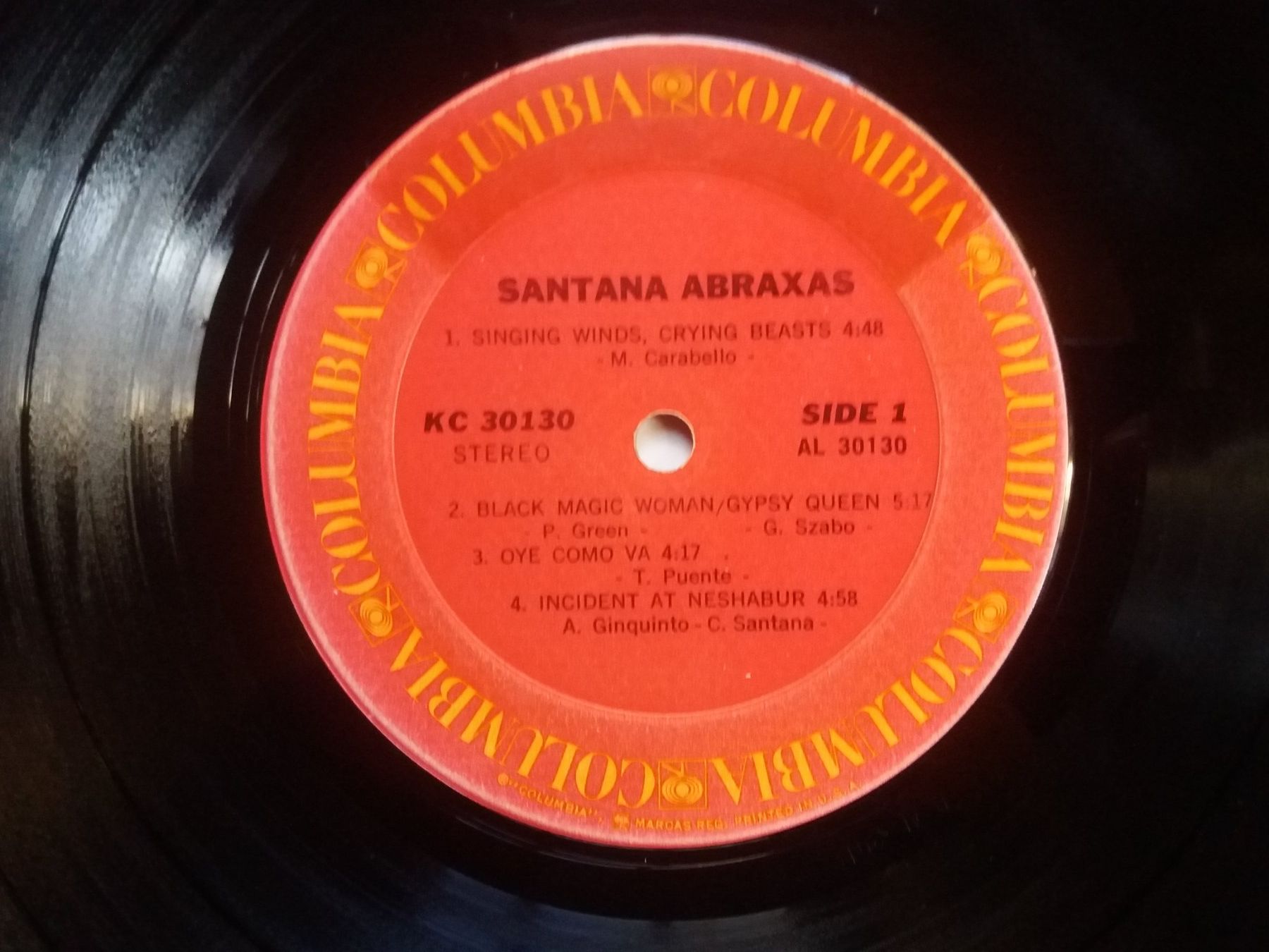 Schallplatten: LP (Santana) Abraxas – Gebraucht aus Meyrin von toutatis 4